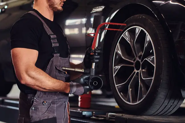 Photographie prestation pneumatique